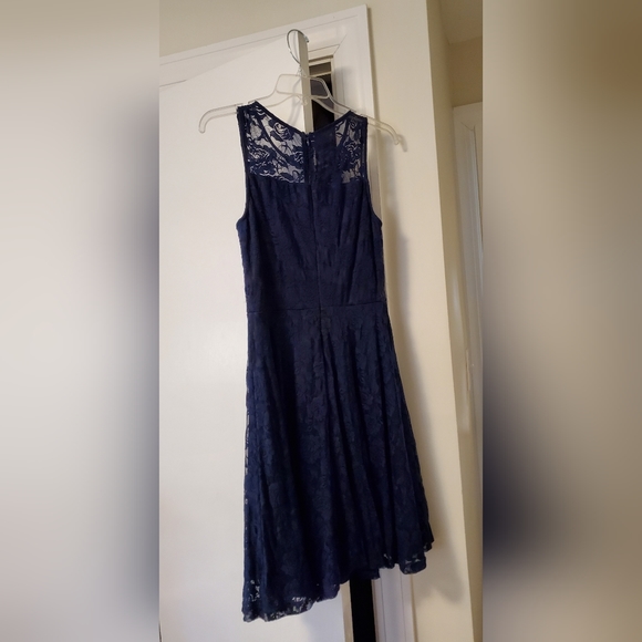 Blue Lace Dress - Picture 6 of 7